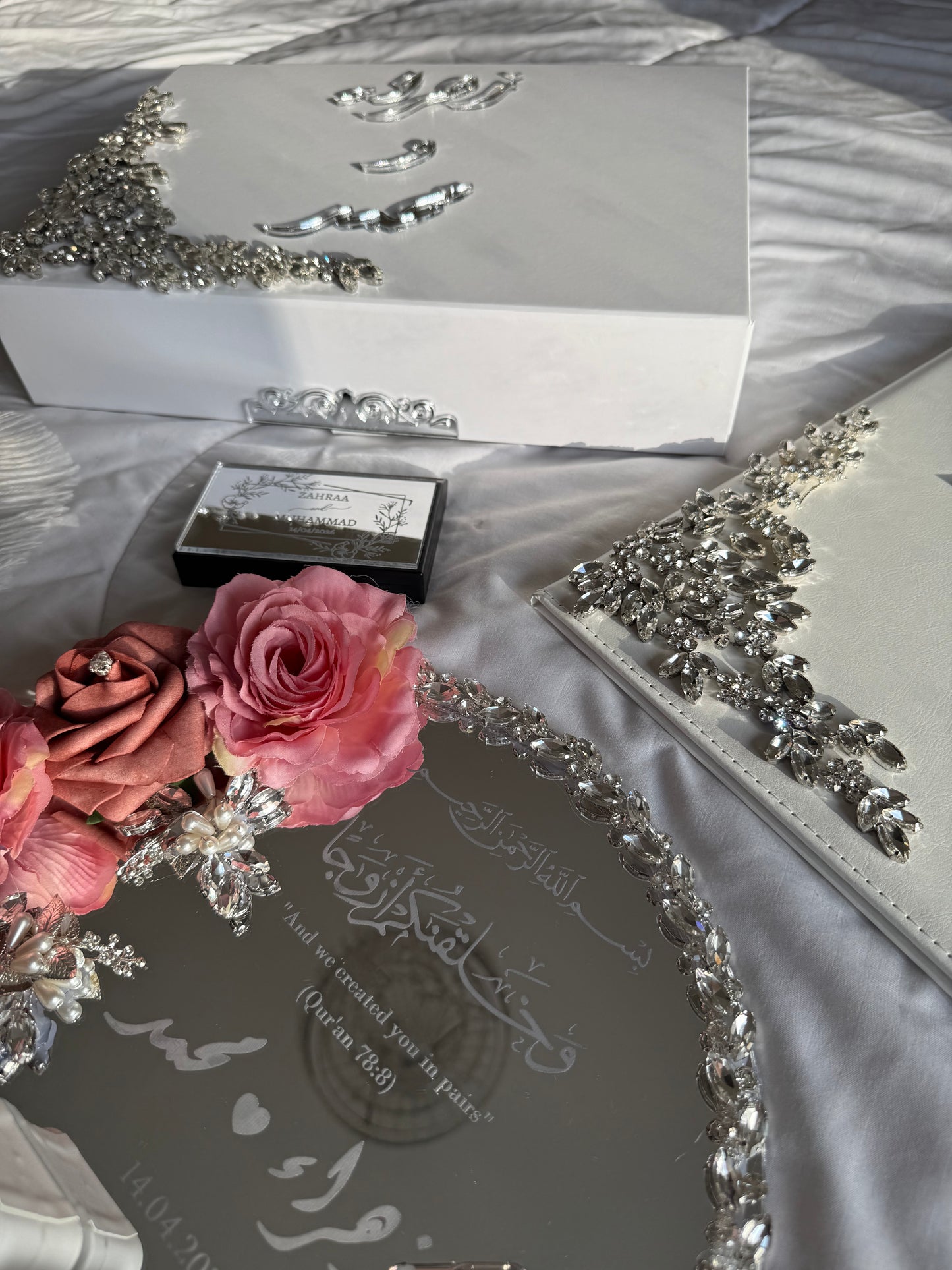 A4 Nikkah Certificate ~ Feather Pen ~ Certificate folder ~ nikkah booklet - nikkah box