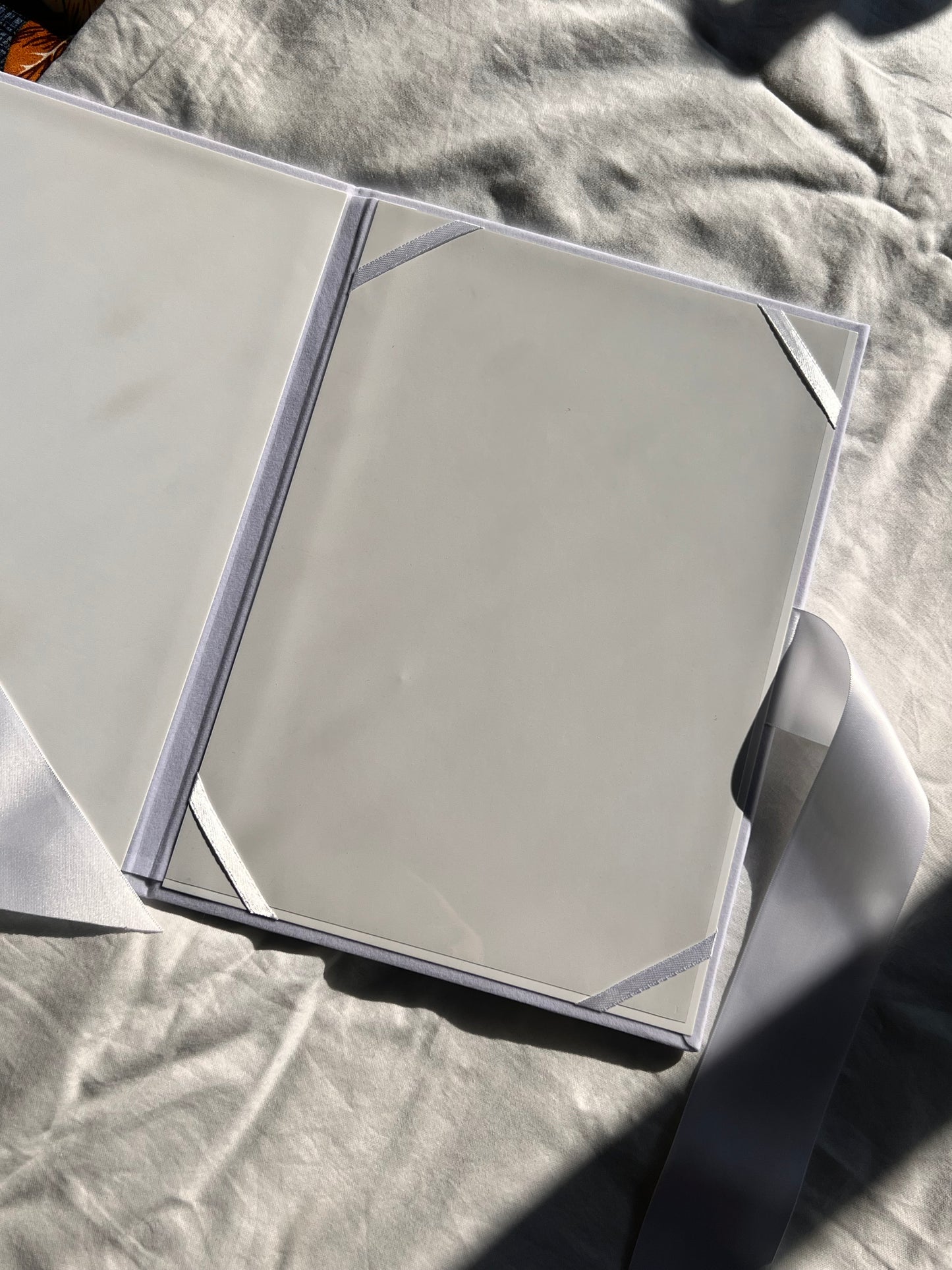 A4/A3 nikkah certificate - feather pen - folder - wedding certificate