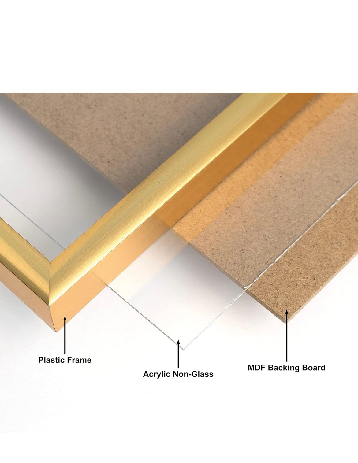 A4 & A3 Golden Frame