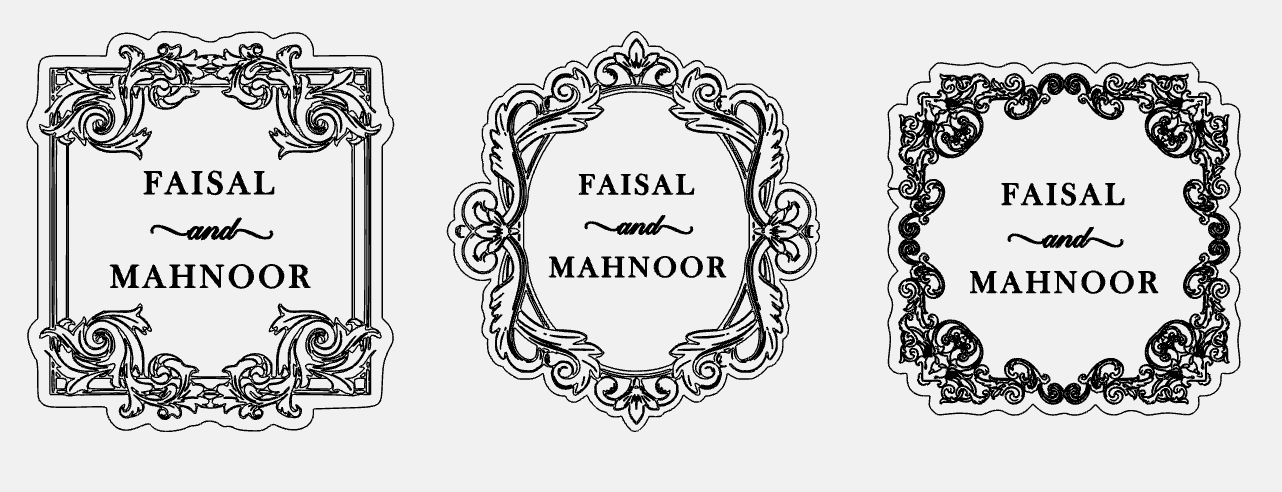 A6 Wedding Favours Chocolate, Luxury Acrylic, hammered card