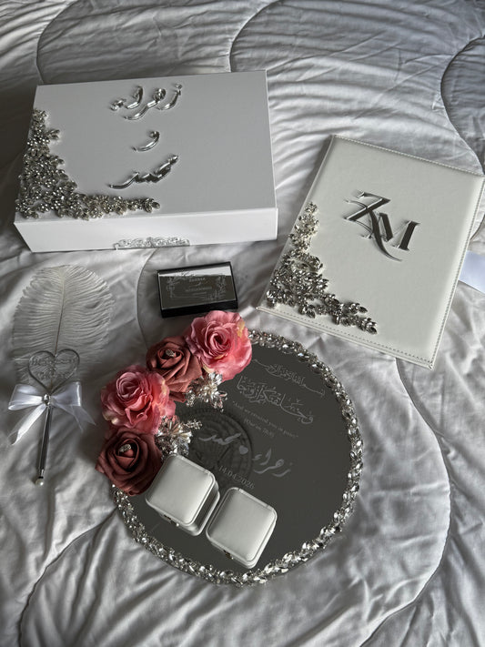 A4 Nikkah Certificate ~ Feather Pen ~ Certificate folder ~ nikkah booklet - nikkah box