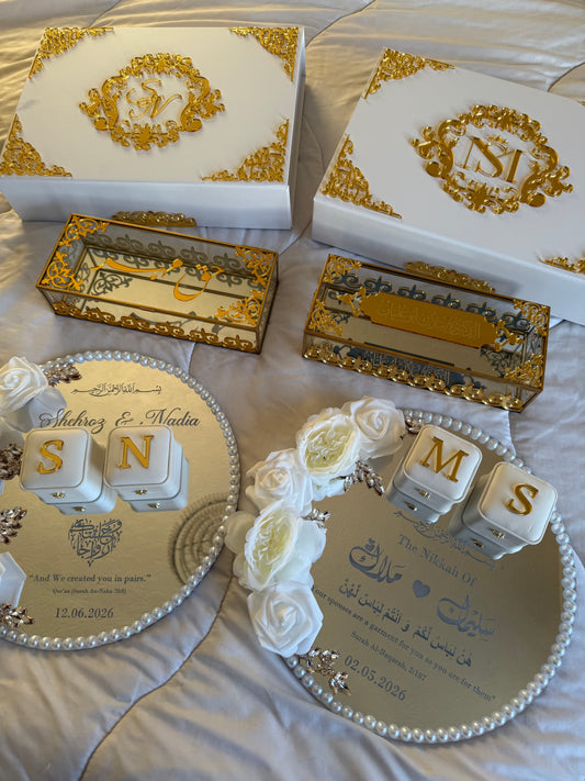 A4 Nikkah Certificate ~ Feather Pen ~ Certificate folder ~ nikkah booklet - nikkah box