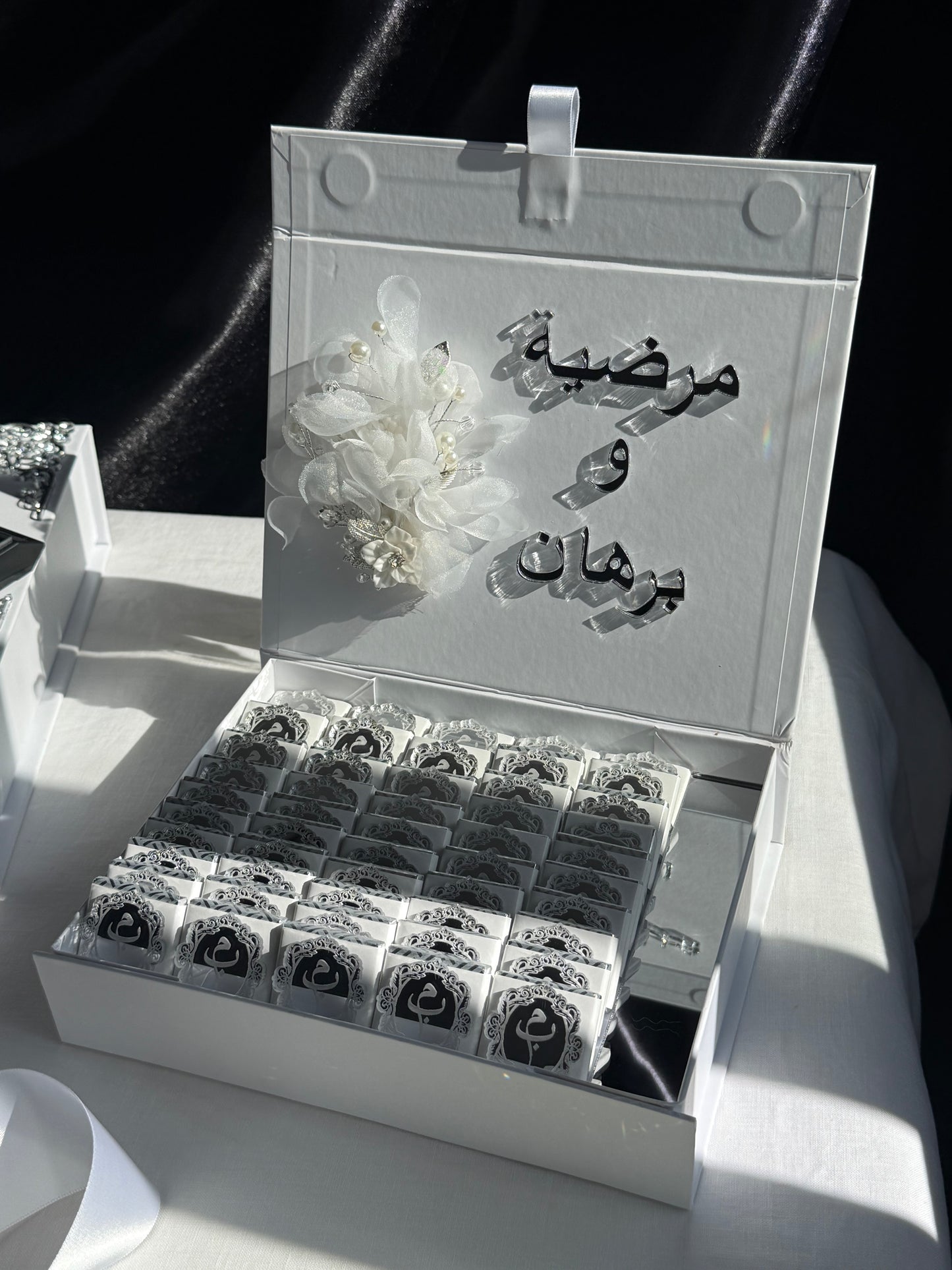 A4 Nikkah bundle - wedding folder - chocolate favours - ring tray - feather pen
