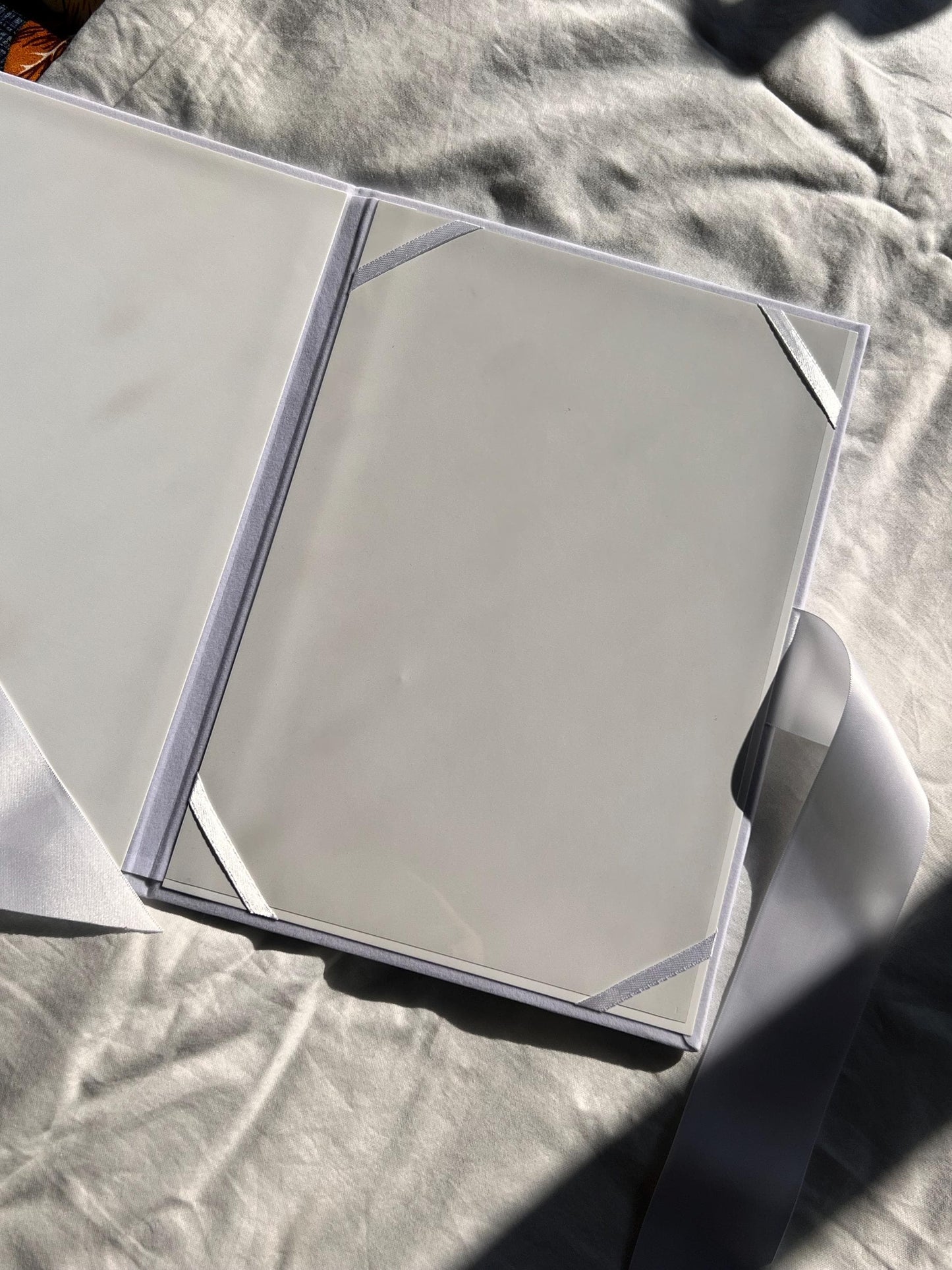 A4 velvet Nikkah booklet - wedding folder - personalised nikkah nama booklet - certificate holder - rhinestones