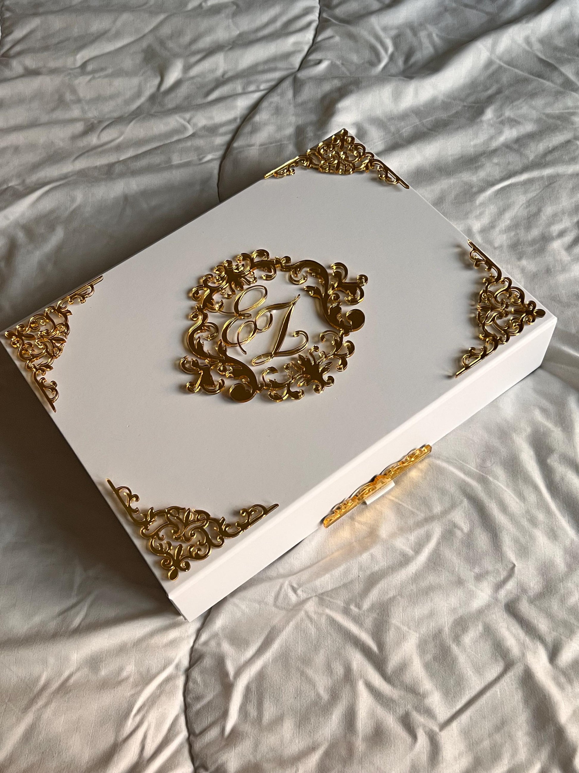 A4 Nikkah Certificate ~ Feather Pen ~ Certificate folder ~ nikkah booklet - nikkah box