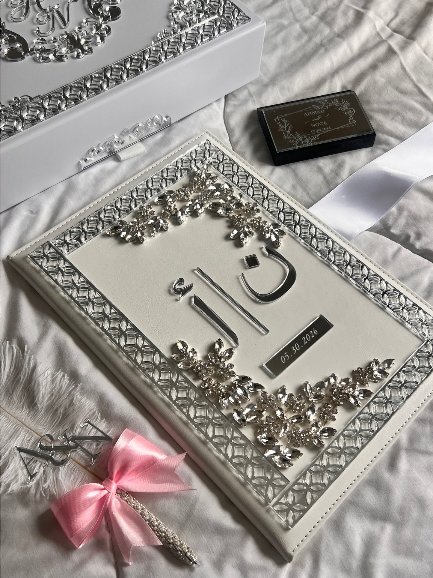 A4 Nikkah Certificate ~ Feather Pen ~ Certificate folder ~ nikkah booklet - nikkah box