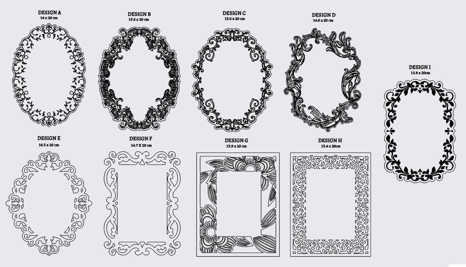 Luxury acrylic wedding invitation - plexiglass - engraved acrylic - gold mirror - monogram frame - birthday, anniversary, christening, nikah